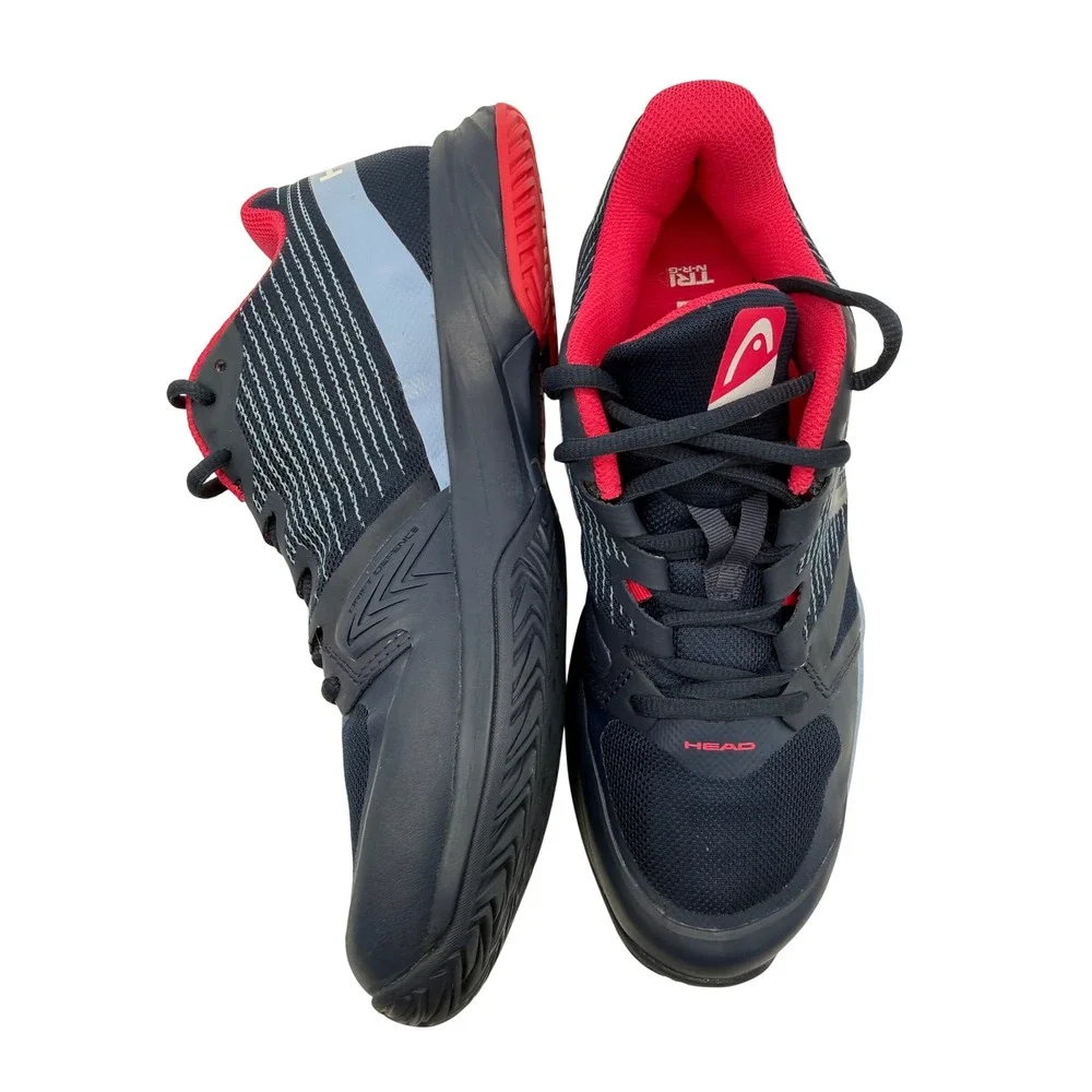 Head Sprint Pro 2.5 Tennis Shoes Women 8.5 Navy Pink Excellent Court Sneakers